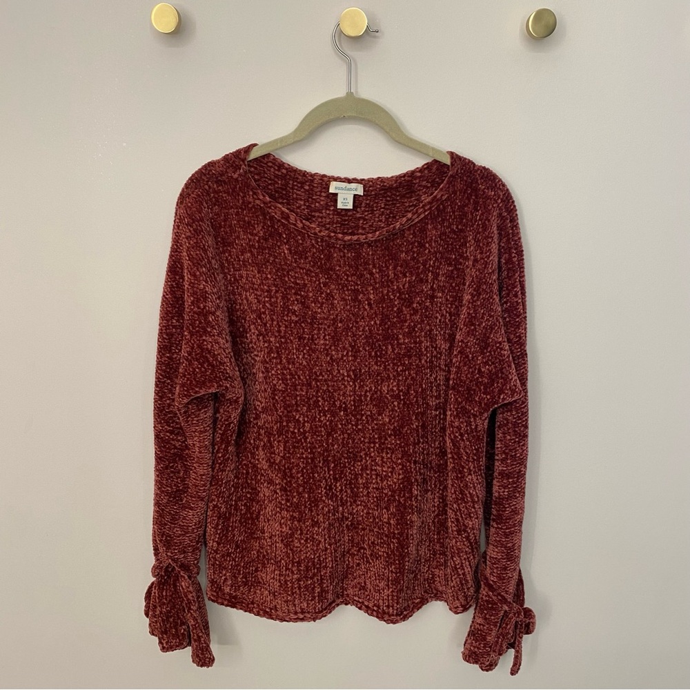 Sundance Catalog Chenille Sweater XS